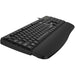 Genius KB-123 Wired AI Copilot Business Keyboard with Palm Rest, USB Plug and Play, Multimedia Function Keys, Full Size UK Layout Design for Home or Office, Black-Keyboard-Gigante Computers