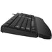 Genius KB-123 Wired AI Copilot Business Keyboard with Palm Rest, USB Plug and Play, Multimedia Function Keys, Full Size UK Layout Design for Home or Office, Black-Keyboard-Gigante Computers
