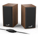 Genius SP-HF180 Wooden Stereo Speakers-Speakers-Gigante Computers