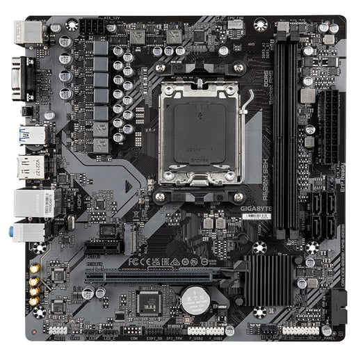 Gigabyte A620M S2H AMD AM5 Socket Motherboard, Micro-ATX, 2x DDR5 Slots, 1x M.2 Socket, GbE LAN, 1x D-Sub / 1x DisplayPort / 1x HDMI Port-Motherboards-Gigante Computers