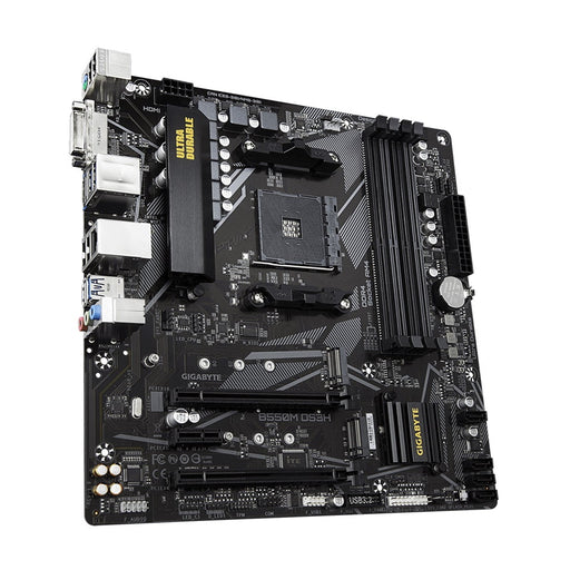 Gigabyte B550M DS3H AMD Socket AM4 Micro ATX DVI/HDMI USB 3.2 M.2 Motherboard-Motherboards-Gigante Computers