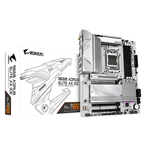 Gigabyte B650 AORUS ELITE AX ICE DDR5 Motherboard-Motherboards-Gigante Computers