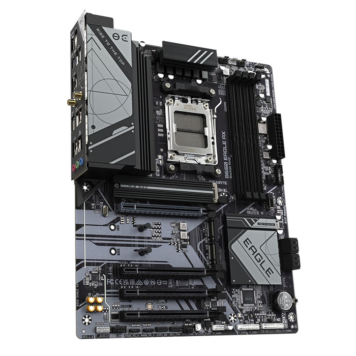 Gigabyte B650 Eagle AX DDR5 Motherboard, AMD Ryzen 7000/8000, ATX, 1 x PCI Express x16 slot, supporting PCIe 4.0 and running at x16, Realtek 1GbE LAN, HDMI/DisplayPort-Graphics Cards-Gigante Computers