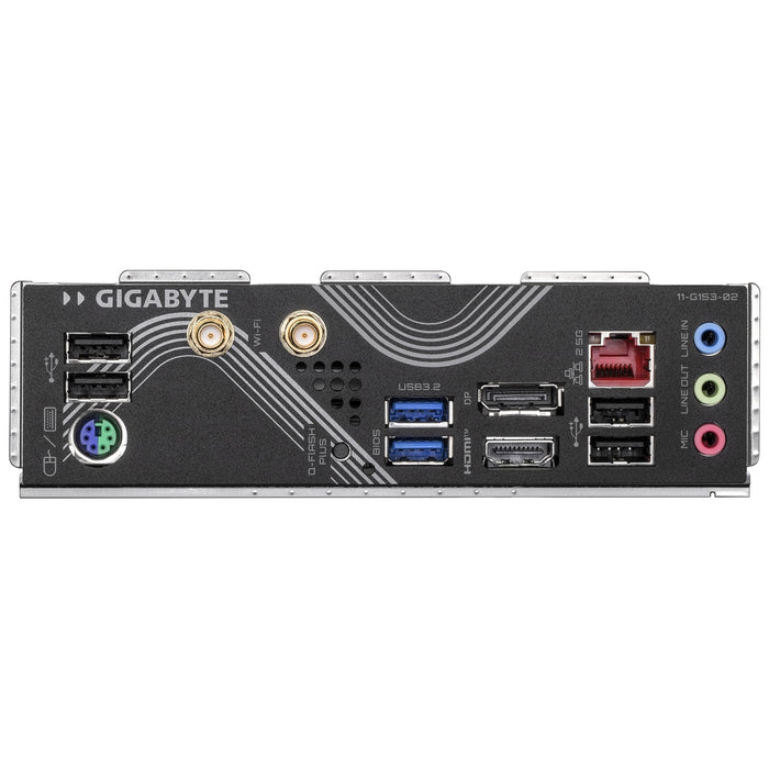 Gigabyte B840M EAGLE WIFI6 AMD AM5 Socket Motherboard, Micro-ATX, 2x DDR5 Slots, 2x M.2 Socket, Fitted I/O Shield, 2.5GbE LAN, Wi-Fi 6, 1x DisplayPort / 1x HDMI Port-Motherboards-Gigante Computers