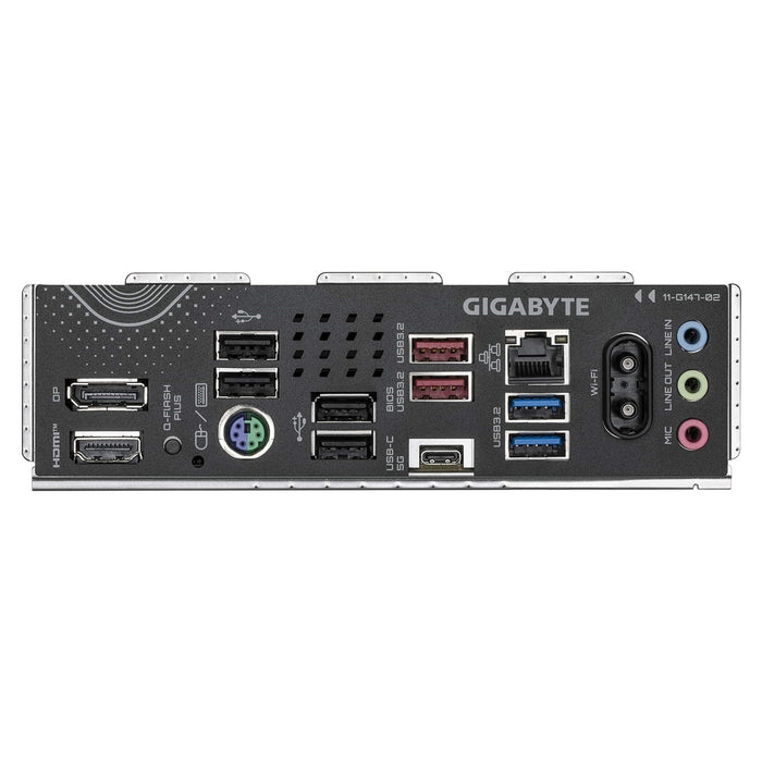 Gigabyte B850 EAGLE WIFI6E AMD AM5 Socket Motherboard, ATX, 4x DDR5 Slots, 3x M.2 Sockets, 2x USB-C Port, Fitted I/O Shield, GbE LAN, Wi-Fi 6E, 1x DisplayPort / 1x HDMI Port-Motherboards-Gigante Computers