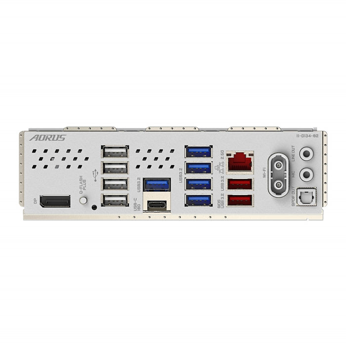 Gigabyte B850M AORUS ELITE WIFI6E ICE AMD AM5 Socket Motherboard, Micro-ATX, 4x DDR5 Slots, 2x M.2 Sockets, 2x USB-C Port, Fitted I/O Shield, 2.5GbE LAN, Wi-Fi 6E, 1x DisplayPort / 1x HDMI Port-Motherboards-Gigante Computers