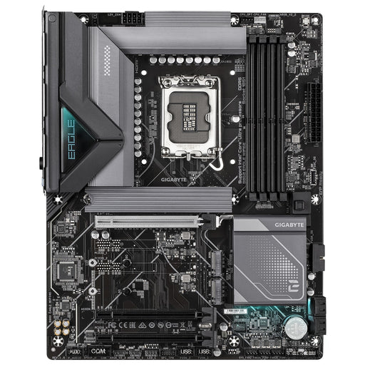 Gigabyte B860 EAGLE WIFI6E Intel 1851 Socket Motherboard, ATX, 4x DDR5 Slots, 3x M.2 Sockets, 2x USB-C Port, Fitted I/O Shield, 2.5GbE LAN, Wi-Fi 6E, 1x DisplayPort / 1x HDMI Port-Motherboards-Gigante Computers