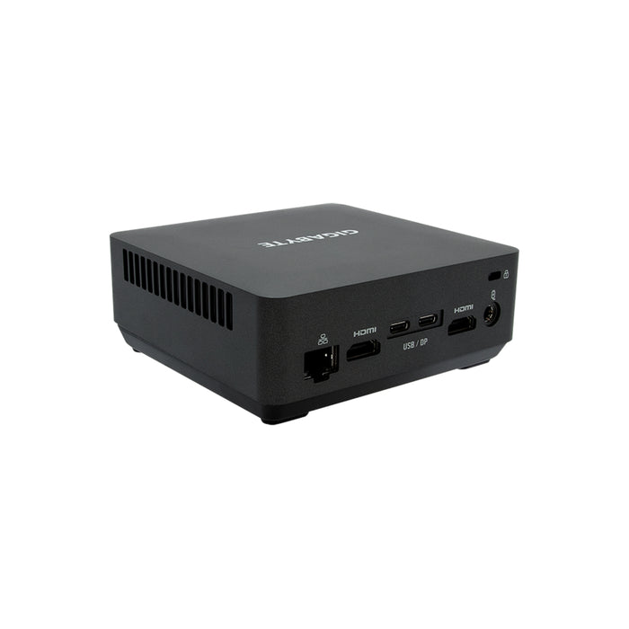 Gigabyte BRIX (GB-BRI3H-1315) Barebone Kit, Intel Core i3-1315U 1.8GHz Dual Core CPU, 1 x DDR4 SO-DIMM Slot, 1 x M.2-2280 Slot, 1 x 2.5 Inch SATA Slot, Wireless AX & Bluetooth 5.2-Pre-built systems-Gigante Computers