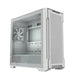 Gigabyte C102 GLASS ICE Mid-Tower Case, White, Tempered Glass Side Panel, USB 3.0 x2, 360mm Liquid Cooling Support, Pre-installed 120mm Fans, RGB Lighting Support, Magnetic Front Panel, PSU Shroud-Cases-Gigante Computers