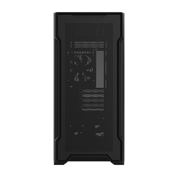 Gigabyte C102 GLASS Mid Tower PC Case - Black, Tempered Glass Side Panel, Optimized Airflow, Dual USB 3.0 Ports, Supports Liquid Cooling Up to 360mm-Cases-Gigante Computers