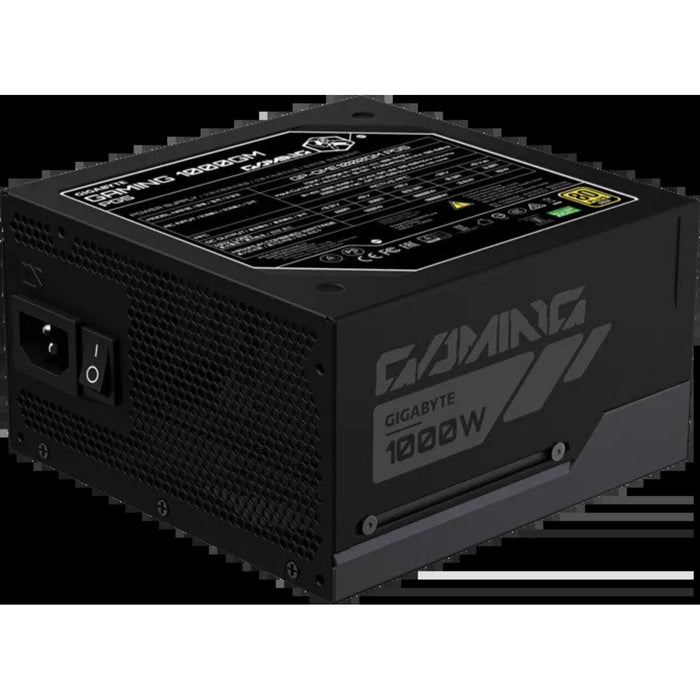 Gigabyte GAMING 1000GM PG5 1000W Fully Modular Power Supply, 80 PLUS Gold, ATX 3.1, PCIe 5.1, 12V-2x6 Connector, 135mm Smart Fan, Black-Power Supplies-Gigante Computers