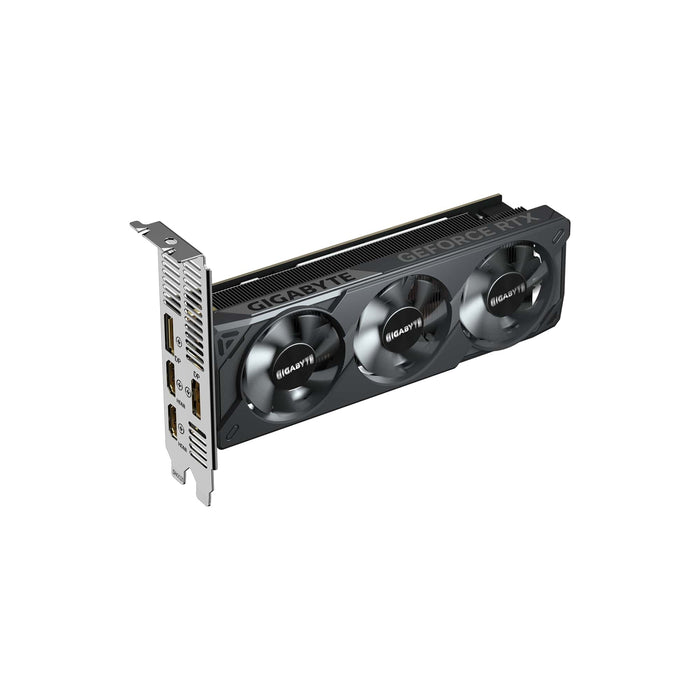 Gigabyte (GV-N5050OC-8GL) GeForce RTX 5050 OC Low Profile 8G, GDDR6 Graphics Card, 2560 Cuda Core, 2587MHz Core Clock, Triple Fan, 2x DisplayPorts / 2x HDMI Ports-Graphics Cards-Gigante Computers