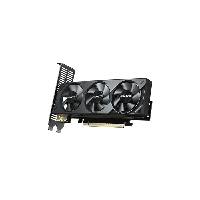 Gigabyte (GV-N5050OC-8GL) GeForce RTX 5050 OC Low Profile 8G, GDDR6 Graphics Card, 2560 Cuda Core, 2587MHz Core Clock, Triple Fan, 2x DisplayPorts / 2x HDMI Ports-Graphics Cards-Gigante Computers