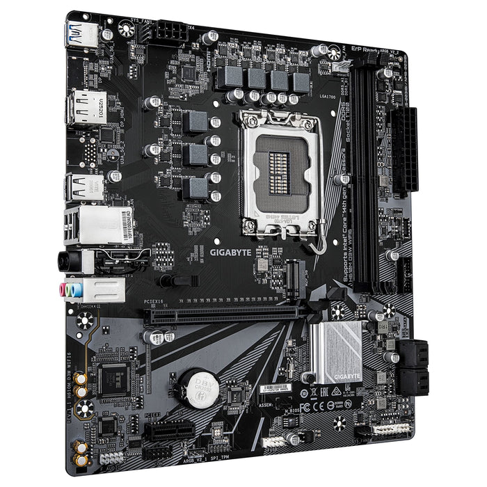 Gigabyte H610M D3W WIFI6 (Rev. 1.1) Intel 1700 Socket Motherboard, Micro-ATX, 2x DDR5 Slots, 1x M.2 Socket, GbE LAN, WiFi 6, 1x DisplayPort / 1x HDMI Port-Motherboards-Gigante Computers