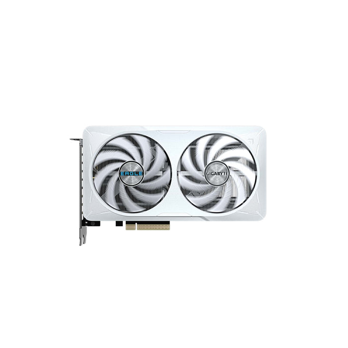 Gigabyte NVIDIA GeForce RTX 5060 EAGLE OC ICE 8GB GDDR7 Graphics Card, 3840 CUDA Cores, 2550 MHz Core Clock, Dual Fan, White, 3x DisplayPorts / 1x HDMI Port-Graphics Cards-Gigante Computers