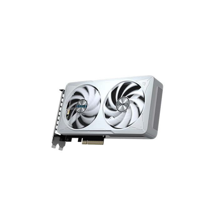 Gigabyte NVIDIA GeForce RTX 5060 EAGLE OC ICE 8GB GDDR7 Graphics Card, 3840 CUDA Cores, 2550 MHz Core Clock, Dual Fan, White, 3x DisplayPorts / 1x HDMI Port-Graphics Cards-Gigante Computers