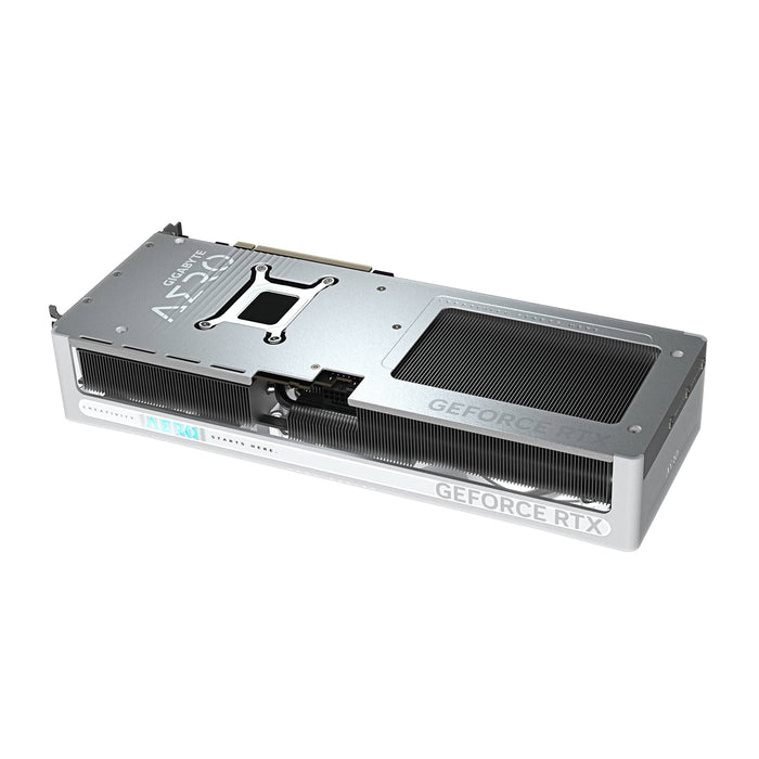 Gigabyte NVIDIA GeForce RTX 5070 AERO OC 12G Graphics Card, 12GB GDDR7, 6144 CUDA Cores, 2625 MHz Core Clock, Triple Fan, White, RGB, 3x DisplayPorts / 1x HDMI Port-Graphics Cards-Gigante Computers