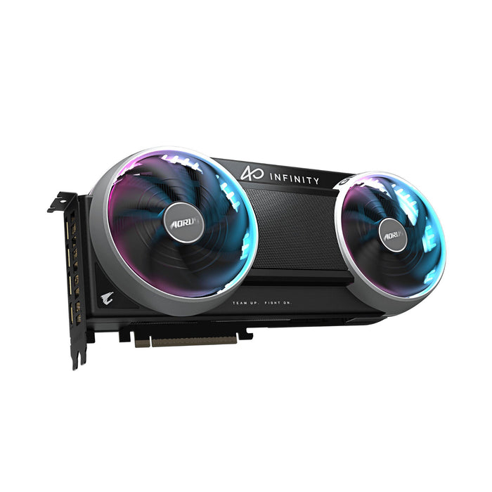 Gigabyte NVIDIA GeForce RTX 5070 Ti AORUS INFINITY 16GB GDDR7 Graphics Card, 8960 CUDA Cores, 2670 MHz Core Clock, Triple Fan, RGB, 3x DisplayPorts / 1x HDMI Port-Graphics Cards-Gigante Computers