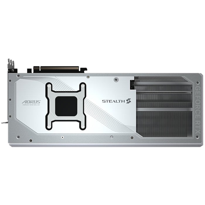 Gigabyte NVIDIA GeForce RTX 5090 AORUS STEALTH ICE 32G Graphics Card, 32GB GDDR7, 21760 CUDA Cores, 2655 MHz Core Clock, Triple Fan, White, RGB, 3x DisplayPorts / 1x HDMI Port-Graphics Cards-Gigante Computers
