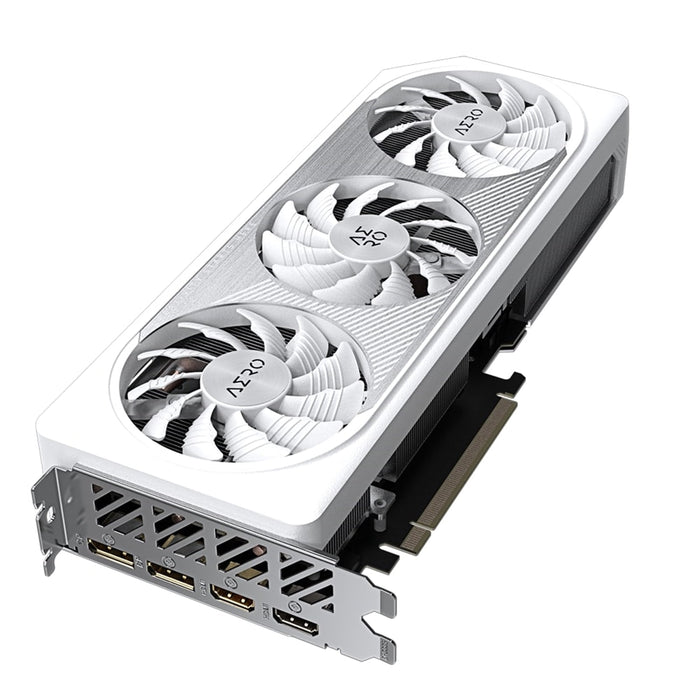 Gigabyte Nvidia GeForce RTX 4060Ti AERO OC 8GB Triple Fan White Graphics Card-Graphics Cards-Gigante Computers