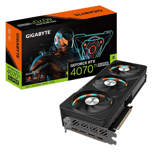 Gigabyte Nvidia GeForce RTX 4070 Ti SUPER GAMING OC 12GB Graphics Card-Graphics Cards-Gigante Computers