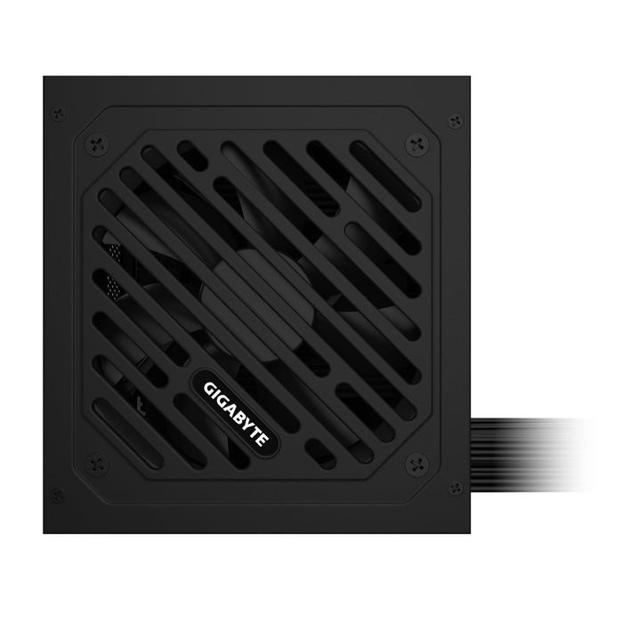 Gigabyte P650SS 650W ATX Power Supply, 80 PLUS Silver, ATX 3.0, ATX 3.1 Compatible, 120mm Fluid Dynamic Bearing Fan, Non-Modular, Flat Cables, Black-Power Supplies-Gigante Computers