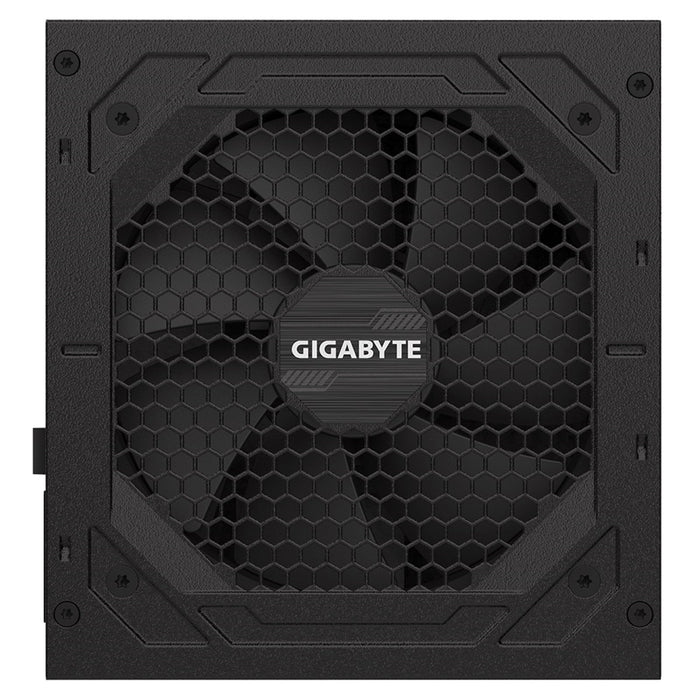 Gigabyte P750GM 750W PSU, 120mm Smart Hydraulic Bearing Fan, 80 PLUS Gold, Fully Modular, UK Plug, High-Quality Japanese Capacitors, Powerful Single +12V Rail-Power Supplies-Gigante Computers