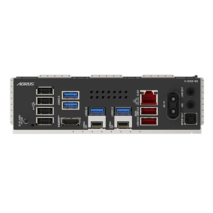 Gigabyte X870E AORUS ELITE WIFI7 AMD AM5 Socket Motherboard, ATX, 4x DDR5 Slots, 4x M.2 Sockets, 3x USB-C Port, Fitted I/O Shield, 2.5GbE LAN, Wi-Fi 7, 1x HDMI Port / 2x USB-C (USB4)-Motherboards-Gigante Computers
