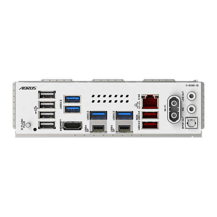 Gigabyte X870E AORUS ELITE WIFI7 ICE AMD AM5 Socket Motherboard, ATX, 4x DDR5 Slots, 4x M.2 Sockets, Fitted I/O Shield, 2.5GbE LAN, Wi-Fi 7, 1x HDMI Port / 2x USB-C (USB4)-Motherboards-Gigante Computers
