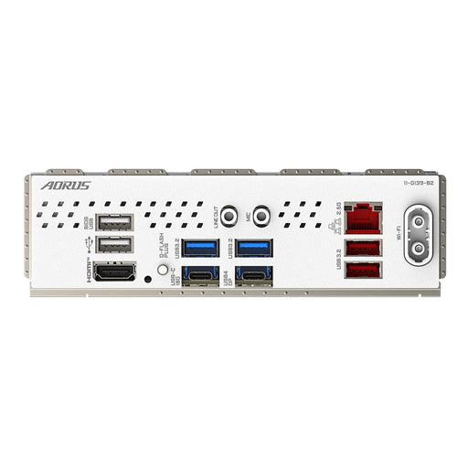 Gigabyte X870I AORUS PRO ICE AMD AM5 Socket Motherboard, Mini-ITX, 2x DDR5 Slots, 2x M.2 Sockets, 3x USB-C Port, Fitted I/O Shield, 2.5GbE LAN, Wi-Fi 7, 1x HDMI Port / 1x USB-C (USB4)-Motherboards-Gigante Computers