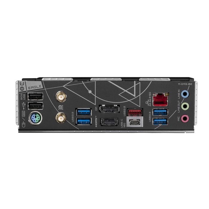 Gigabyte Z790 EAGLE AX Intel 1700 Socket Motherboard, ATX, 4x DDR5 Slots, 3x M.2 Sockets, 1x USB-C Port, Fitted I/O Shield, Wi-Fi 6E, 1x Display Port 1.2 / 1x HDMI Port - Open Boxed-Motherboards-Gigante Computers