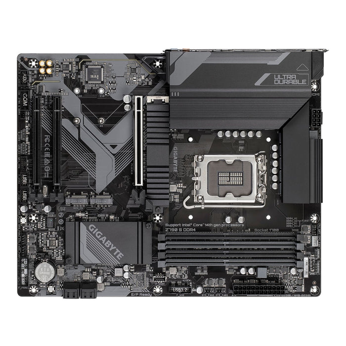 Gigabyte Z790 S DDR4 Ultra Durable Intel 1700 Socket Motherboard, ATX, 4x DDR4 Slots, 3x M.2 Sockets, 1x USB-C Port, Fitted I/O Shield, 1x DisplayPort / 1x HDMI Port-Motherboards-Gigante Computers