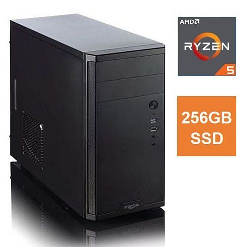 Gigante AMD Ryzen 4600G 8GB 256GB SSD Wi-Fi Windows 11 Desktop Computer-Prebuilt Systems-Gigante Computers