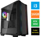 Gigante Gaming PC - Intel Core i3 16GB 1TB SSD RTX 3050 8GB RGB WiFi Windows 11-Prebuilt Systems-Gigante Computers