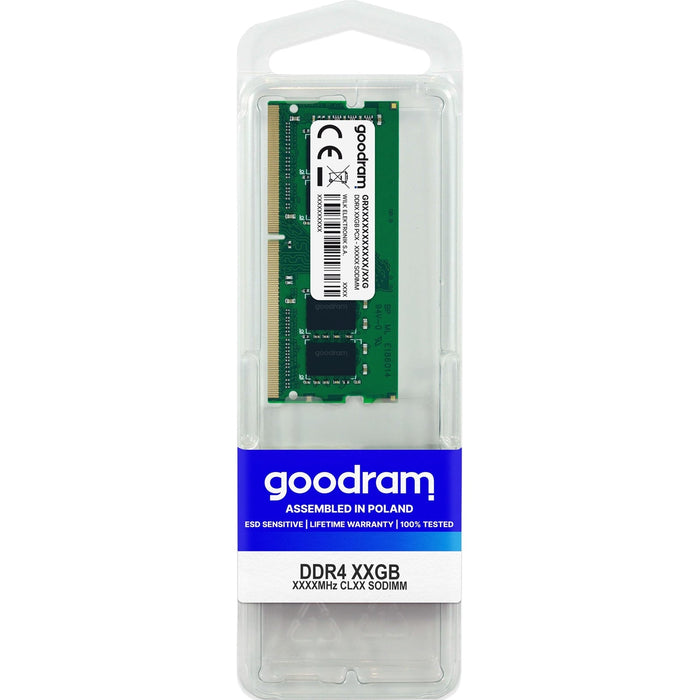 Goodram GR3200S464L22/16G 16GB SODIMM System Memory (1 x 16GB) DDR4 3200MHz-Memory-Gigante Computers