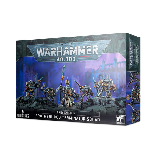 Grey Knights: Brotherhood Terminator Squad-Boxed Games & Models-Gigante Computers
