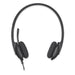 H340 Stereo Headset USB Plug-and-Play with Noise-Cancelling Mic-Speakers-Gigante Computers