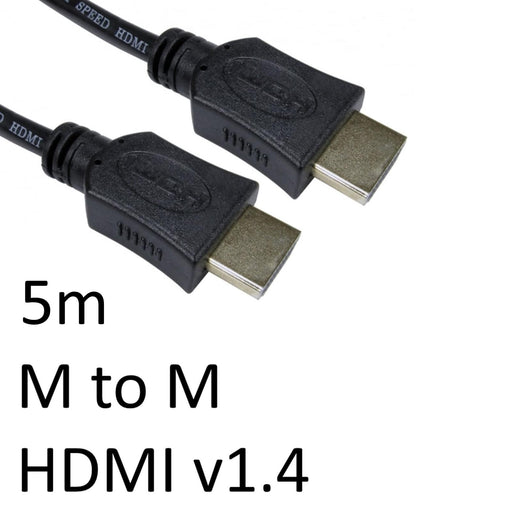 HDMI 1.4 (M) to HDMI 1.4 (M) 5m Black OEM Display Cable-Cables-Gigante Computers