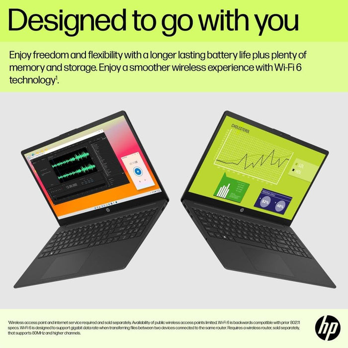 HP 15-fd1010nax Laptop Core 5 120U 16GB 512GB SSD 15.6" Jet Black-Laptops-Gigante Computers