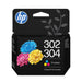 HP 302/304 Tri-colour Ink-Ink Cartridges-Gigante Computers