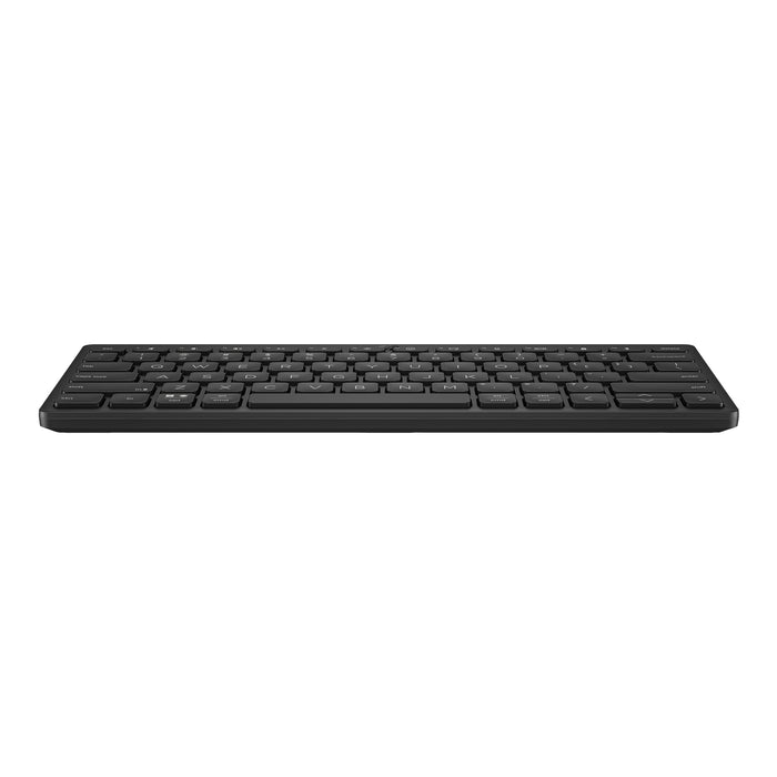 HP 355 Compact Multi-Device Keyboard, Bluetooth Wireless, Pair up to 3 Devices, Up To 2 Year Battery Life, Qwerty UK English Layout, Black-Keyboard-Gigante Computers
