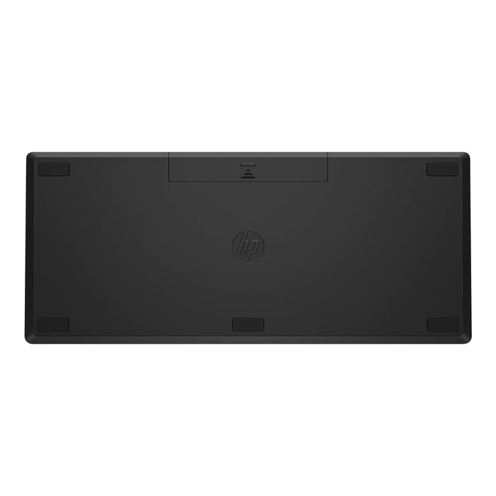 HP 355 Compact Multi-Device Keyboard, Bluetooth Wireless, Pair up to 3 Devices, Up To 2 Year Battery Life, Qwerty UK English Layout, Black-Keyboard-Gigante Computers