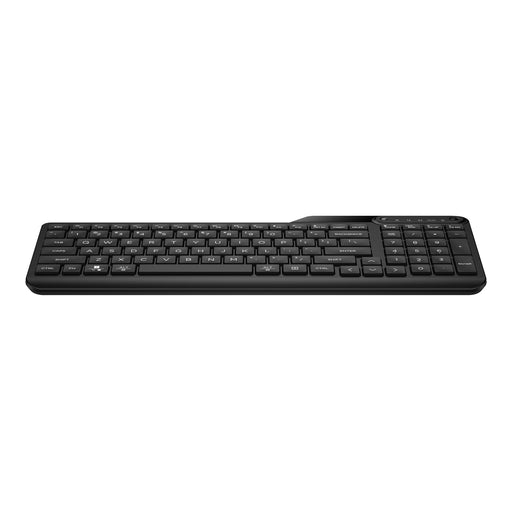 HP 475 Dual-Mode Wireless Keyboard, Bluetooth or 2.4Ghz Wireless, Pair up to 3 Devices, 12 Progammable Keys, Qwerty UK English Layout, Black-Keyboard-Gigante Computers