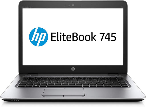 HP Elitebook 745 G4 Laptop AMD A12 8GB 256GB SSD 14" Win10 Pro - Pre-owned-Laptops-Gigante Computers