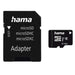 Hama 16GB MicroSDHC Card with SD Adapter, Class 10 UHS-I, Up to 80MB/s-Memory Cards-Gigante Computers