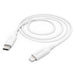 Hama Charging/Data USB-C to Lightning Cable, 480Mbps, 1 Metre, White, MFI Certified-Apple Lightning-Gigante Computers