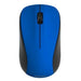 Hama MW-300 V2 Wireless Optical Mouse, 3 Buttons, Quiet, Ambidextrous, Blue/Black-Mice-Gigante Computers