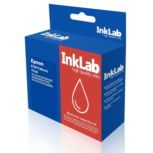 InkLab 1811 Epson Compatible Black Replacement Ink-Replacement Inks-Gigante Computers