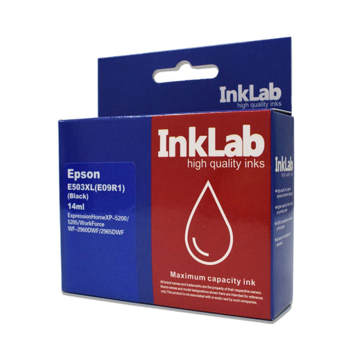 InkLab 503XL Epson Compatible Black Replacement Ink-Inks-Gigante Computers