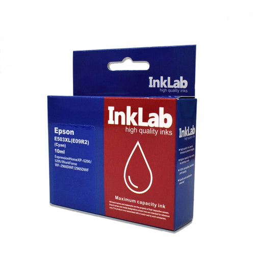 InkLab 503XL Epson Compatible Cyan Replacement Ink-Inks-Gigante Computers